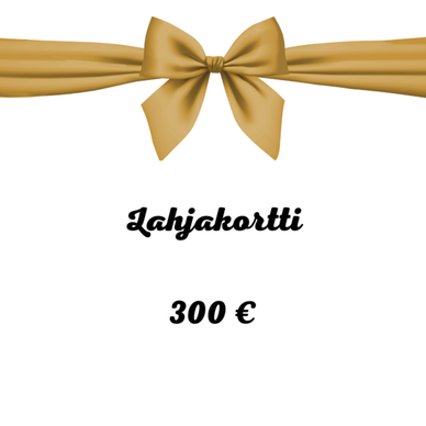 Lahjakortti 300,00€