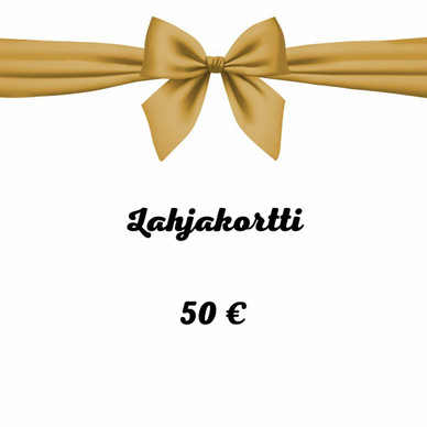 Lahjakortti 50,00€