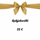 Lahjakortti 25,00€
