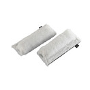 Silmäkarvat poskiremmiin, valkoinen