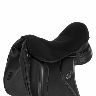 Acavallo gel seat saver dressage dri-lex ortho-coccyx, musta M,L