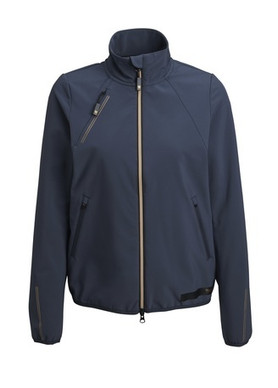 Diamond naisten softshell takki, tummansiniharmaa