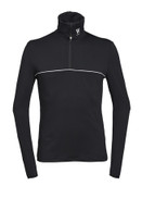 Ette miesten pitkähihainen 1/2 vetoketju paita, musta