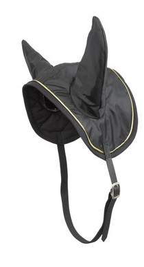 Glory korvahuppu musta-kulta