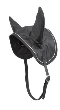 Glory korvahuppu musta-hopea