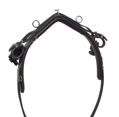 Wahlsten leather line perinteinen tekkeli ponille nahkaa