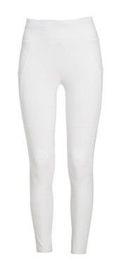 Della naisten ratsastuslegginsit, valkoinen