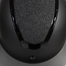 Caracas ratsastuskypärä mips, sileä musta kimalteella