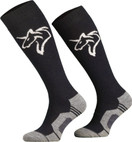 Merino talviratsastussukat, musta 