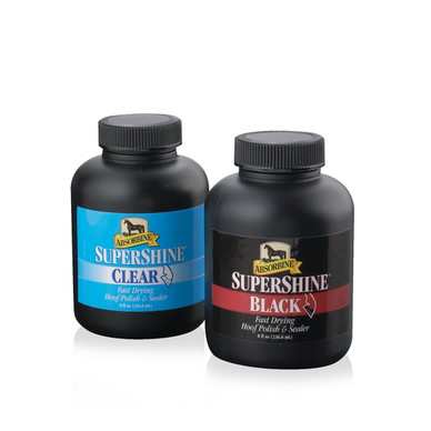 Absorbine SuperShine kaviolakka, kirkas tai musta