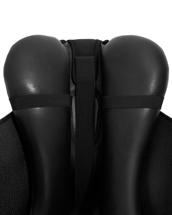 Acavallo gel seat saver jump dri-lex ortho-coccyx, istuinsuoja musta L