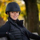 Silves ratsastuskypärä mips, sileä musta