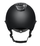 FP Quantinum EOS 2.0 Matt ratsastuskypärä aurinkolipalla, musta