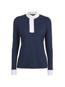 Flora naisten pitkähihainen kisapaita, tummansininen