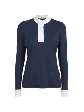 Flora naisten pitkähihainen kisapaita, tummansininen