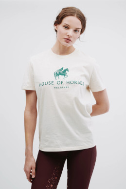 HOH Logo T-paita unisex, valkoinen
