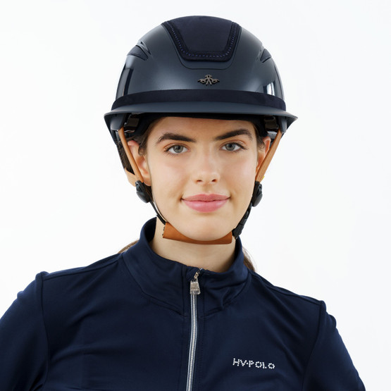 HV Polo Magnifica Mips ratsastuskypärä, navy glossy