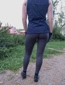 Jadena Mesh ratsastusleggingsit, tummanharmaa