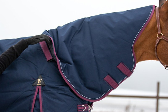 Wahlsten Rain kaulakappale 600D + 100g ulkoloimeen, navy