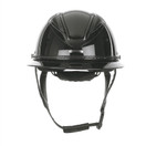 Alicia ratsastuskypärä, kiiltävä musta