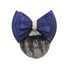 Nutturaverkko Fiora rusetilla, tummansininen