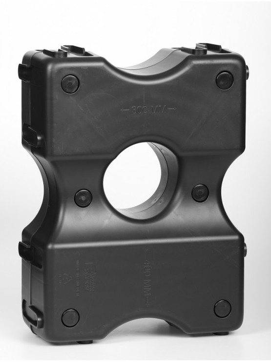 Kavaletti block pinottava, musta