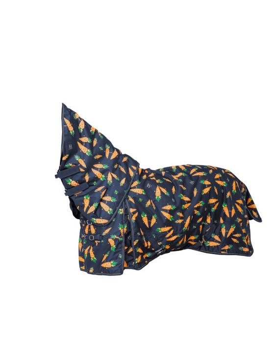 Carrot 150g toppaloimi 600D irrotettavalla kaulakappaleella, tummansininen