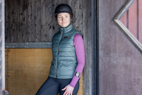 Eddi naisten toppaliivi, tummanvihreä