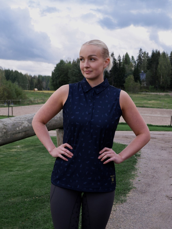 Jaci naisten treenitoppi, tummansininen 