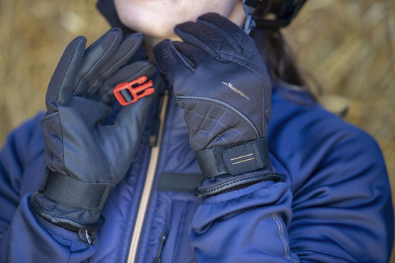 Sylvia softshell thermo ratsastuskäsineet 