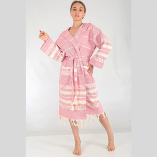 Ecobain hamamkylpytakki, one size, vaalea pinkki