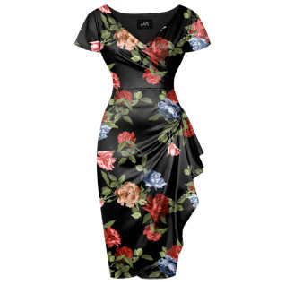 Lady Vintage Elsie Antique Rose-mekko