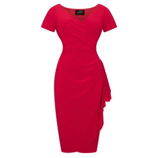 Lady Vintage Elsie Red-mekko