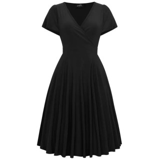 Lady Vintage Lyra Black-mekko