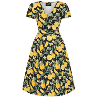 Lady Vintage Lyra Lemon-mekko