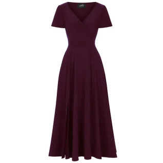 Lady Vintage Lyra Bordeaux -maximekko