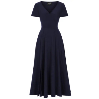 Lady Vintage Lyra Navy -maximekko