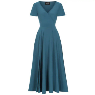 Lady Vintage Lyra Teal -maximekko
