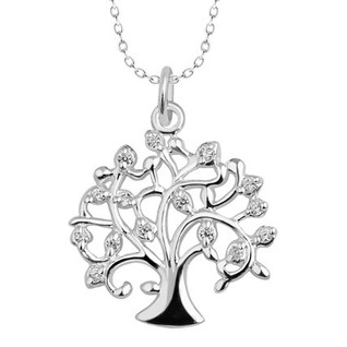 Magic Silver Toivon puu-riipus ketjulla, hopeaa