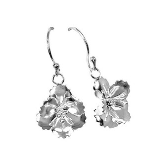 Magic Silver Lily-korvakorut, hopeaa