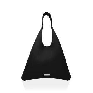 Taylor-olkalaukku, Jetblack, HANDMADE IN ITALY!