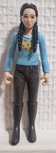 Schleich ratsastaja palmikot