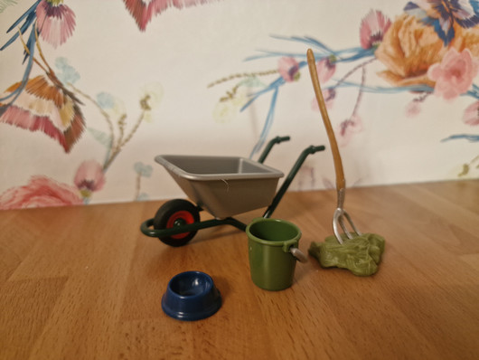 Schleich kottikärrysetti