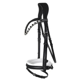 SD Design Onyx suitset valkoisella turpahihnalla R-1302