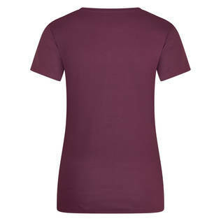 Mirella tekninen t-paita dark berry Euro-Star