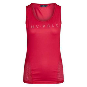 Jill tekninen toppi Strawberry HV Polo