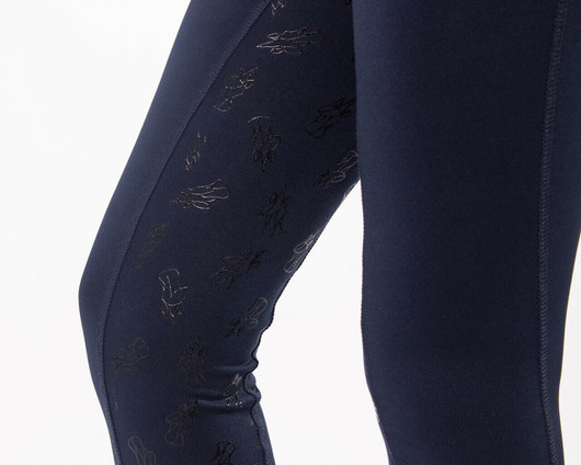 Sanna pull-on ratsastuslegginssit lapsille kokopaikka navy 152