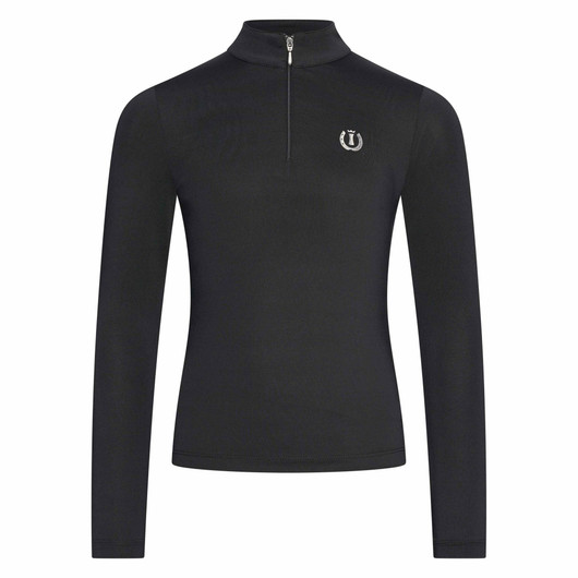 Imperial Riding Sunny LS Solid musta lasten paita