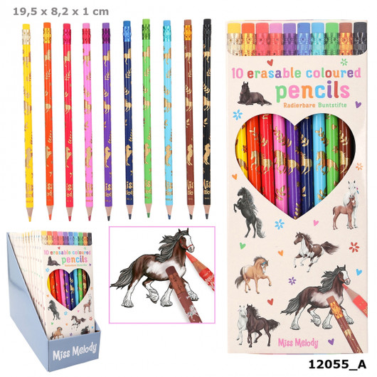 Miss Melody värikynät 10 kpl 0412055