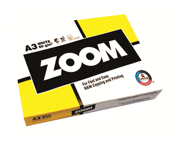Kopiopaperi A3 ZOOM 80g/m2  5rsi